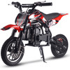 MotoTec Alien 50cc 2-Stroke Kids Dirt Bike Red