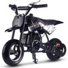 MotoTec Supermoto 50cc 2-Stroke Kids Dirt Bike Black