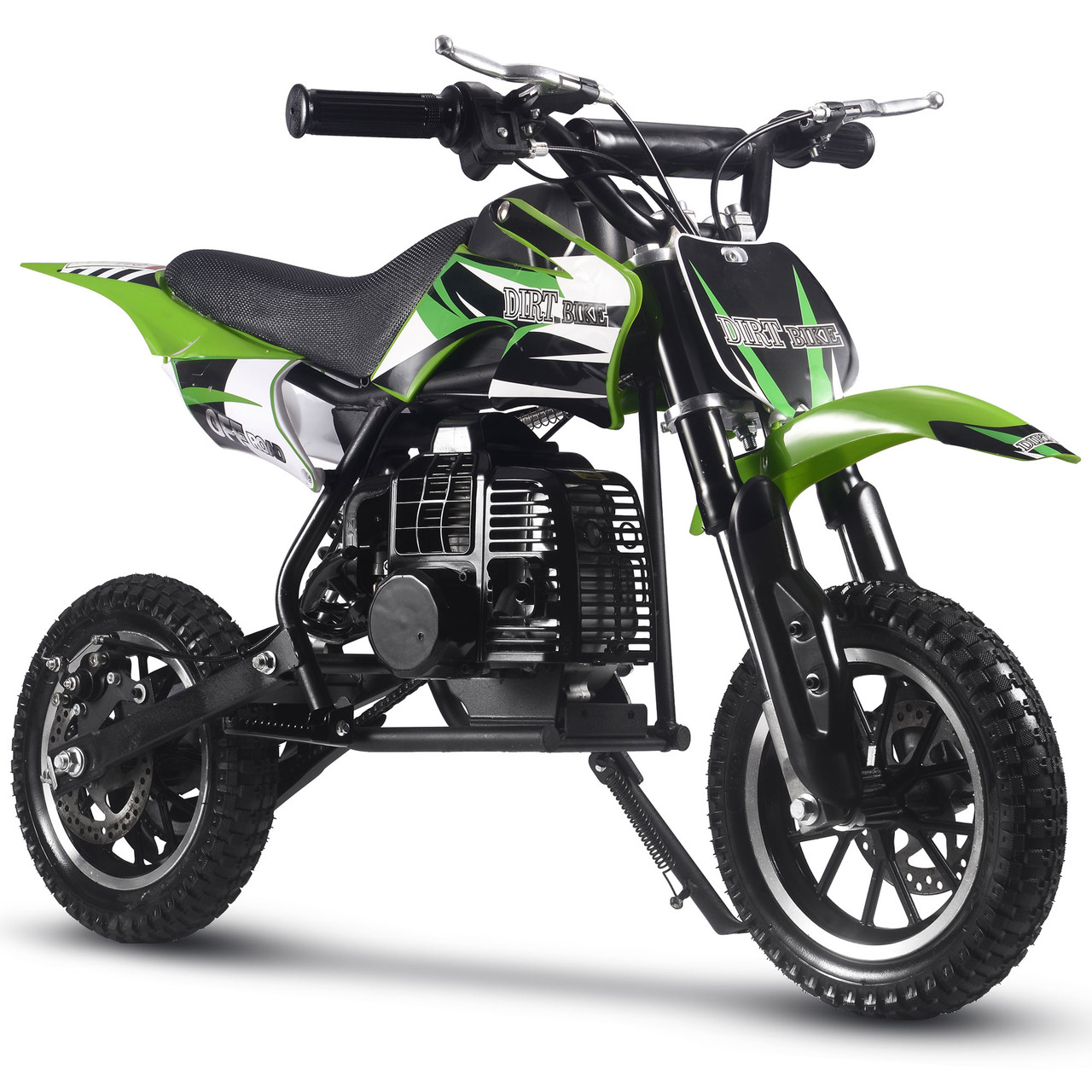 MotoTec Alien 50cc 2-Stroke Kids Dirt Bike Green