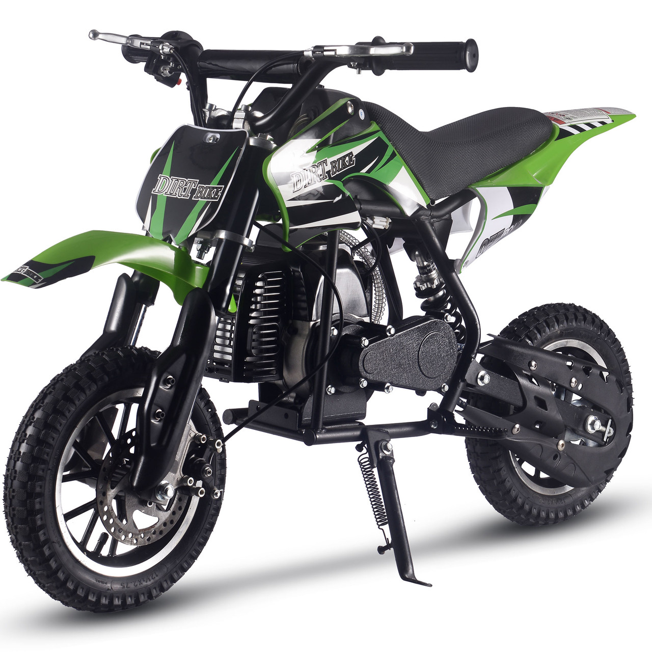 MotoTec Alien 50cc 2-Stroke Kids Dirt Bike Green