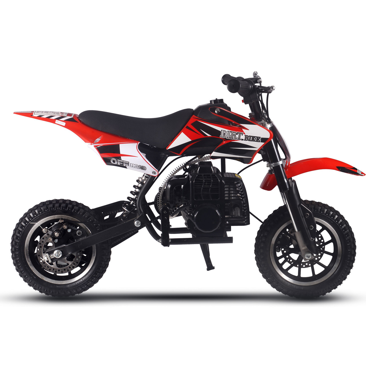 MotoTec Alien 50cc 2-Stroke Kids Dirt Bike Red