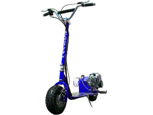 ScooterX Dirt Dog 49cc Scooter Blue