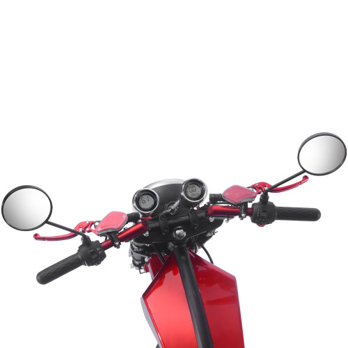 MotoTec Raven 60v 30ah 2500w Lithium Electric Scooter Red MotoTec Raven 60v 30ah 2500w Lithium Electric Scooter Red