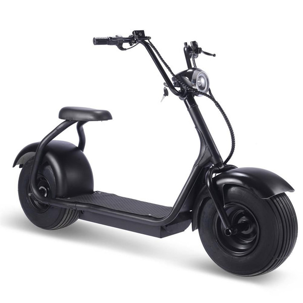 MotoTec Fat Tire 60v 18ah 2000w Lithium Electric Scooter Black MotoTec Fat Tire 60v 18ah 2000w Lithium Electric Scooter Black