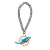 Miami Dolphins Pet Fan Chain
