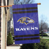 Baltimore Ravens Applique Banner Flag