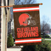 Cleveland Browns Applique Banner Flag