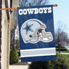 Dallas Cowboys Applique Banner Flag
