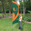 Miami Hurricanes Tall Team Flag Kit