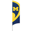 Michigan Wolverines Tall Team Flag Kit