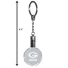 Green Bay Packers Crystal LED Key Chain