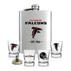 Atlanta Falcons Flask Gift Set Stainless Steel Barware NFL Fan Gift
