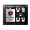 Chicago Bears Flask Gift Set Stainless Steel Barware NFL Fan Gift