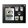 Green Bay Packers Flask Gift Set