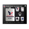 Houston Texans Flask Gift Set Houston Texans Flask Gift Set
