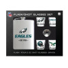 Philadelphia Eagles Flask Gift Set Stainless Steel Barware NFL Fan Gift