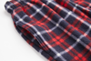Men's Plaid Fleece Pajama Pant Red / Blue