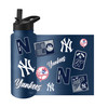 New York Yankees Quencher Bottle 34oz Stainless Steel Dreamweave