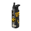 Iowa Hawkeyes Quencher Bottle 34oz Stainless Steel Dreamweave