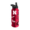 Nebraska Cornhuskers Quencher Bottle 34oz Stainless Steel Dreamweave