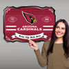 Arizona Cardinals Giant Metal Sign