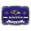 Baltimore Ravens Giant Metal Sign