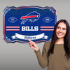 Buffalo Bills Giant Metal Sign