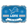 Detroit Lions Giant Metal Sign