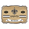 New Orleans Saints Giant Metal Sign
