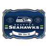 Seattle Seahawks Giant Metal Sign