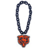 Chicago Bears Fan Chain Necklace NFL Foam Chain Fan Gear Navy