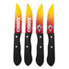 NFL Kansas City Chiefs 4pc Steak Knife Set