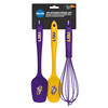 NCAA LSU Tigers 3pc Kitchen Utensil Set
