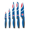 MLB Chicago Cubs 5pc Kitchen Knife Set