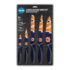 NCAA Auburn Tigers 5pc Kitchen Knife Set