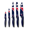 NFL Houston Texans 5pc Kitchen Knife Set