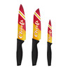NFL Kansas City Chiefs 5-Piece Knife & Cutting Board Set