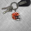 NFL Cincinnati Bengals Acrylic Keychain - Helmet - Orange