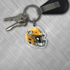 NFL Green Bay Packers Acrylic Keychain - Helmet