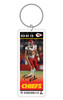 NFL Kansas City Chiefs Acrylic Player Keychain - Patrick Mahomes - White Jersey
