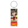 NFL Kansas City Chiefs Acrylic Player Keychain - Patrick Mahomes - White Jersey