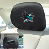 NHL - San Jose Sharks Head Rest Cover 10"x13"