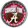Alabama Crimson Tide Chrome Clock