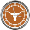 Texas Longhorns Chrome Clock