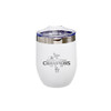 LA Dodgers 12oz Etched Wine Tumbler 2025 World Series Champ