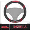 Ole Miss Rebels Steering Wheel Cover Embroidered NCAA Auto Accessory