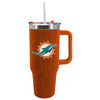 Miami Dolphins 40oz Bling Tumbler