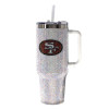 San Francisco 49ers 40oz Bling Tumbler