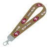 San Francisco 49ers Lanyard - Wristlet Gold