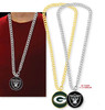 NFL Las Vegas Raiders Team Emblem Fan Chain Necklace